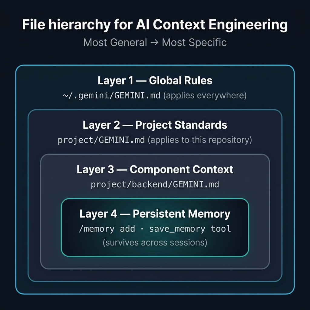 GEMINI.md Context Hierarchy
